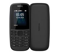 Image of Nokia 105 Dual SIM 4MB Black
